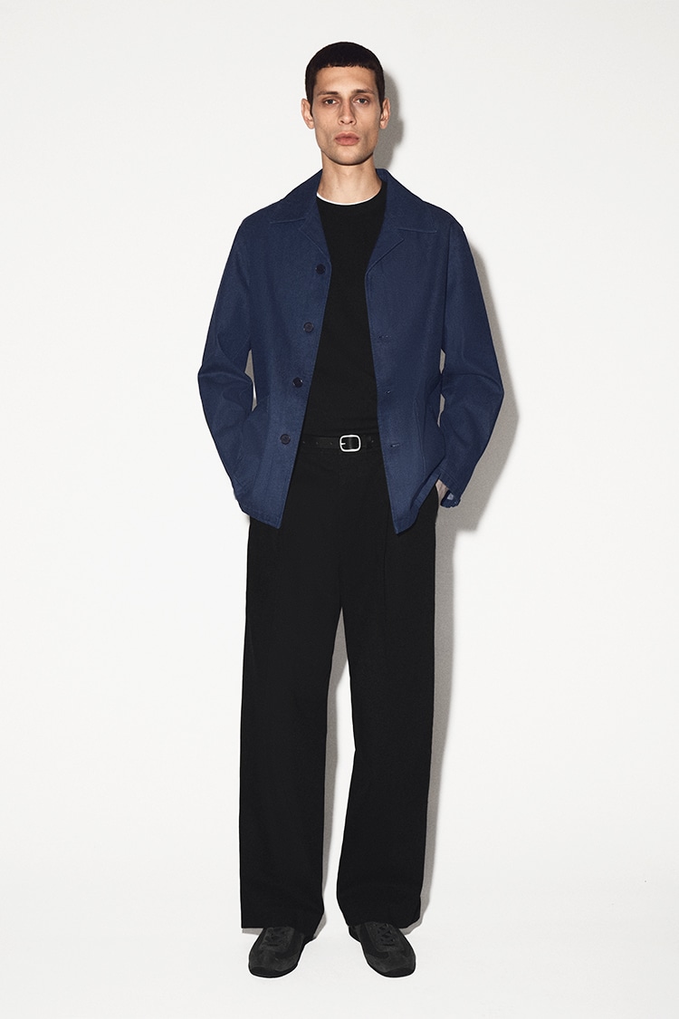 デニムオーバーシャツ